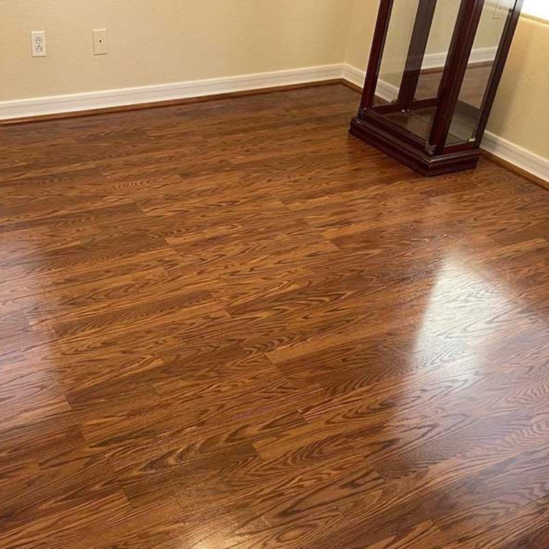 Hardwood Floor Cleaning Results 3