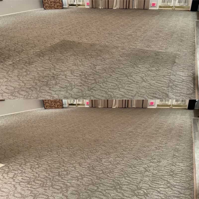 Commercial Carpet Restoration Results 3